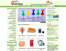 Tablet Screenshot of gifts-service.com